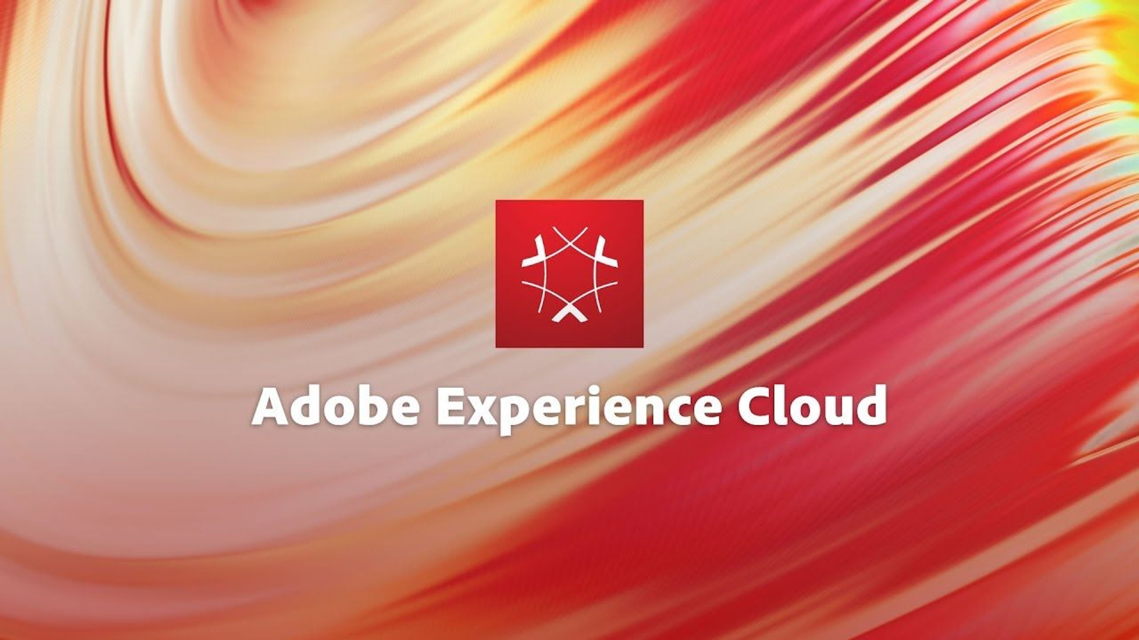 Adobe Experience Cloud text and logo