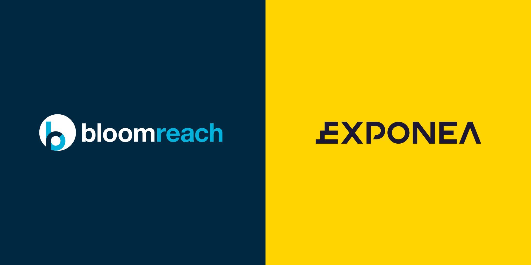 Bloomreach and Exponea Logo Images