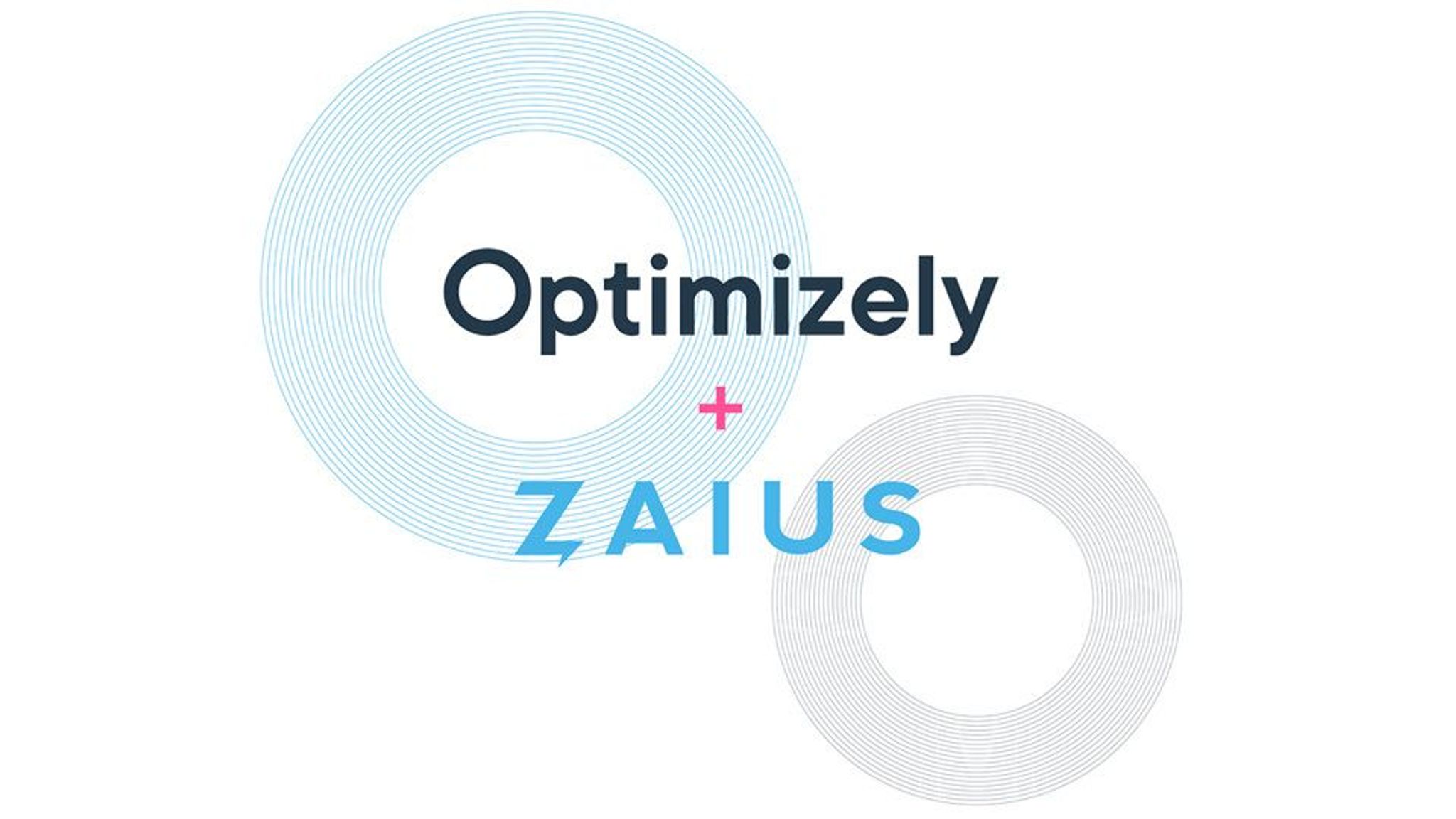 Optimizely and Zaius logos