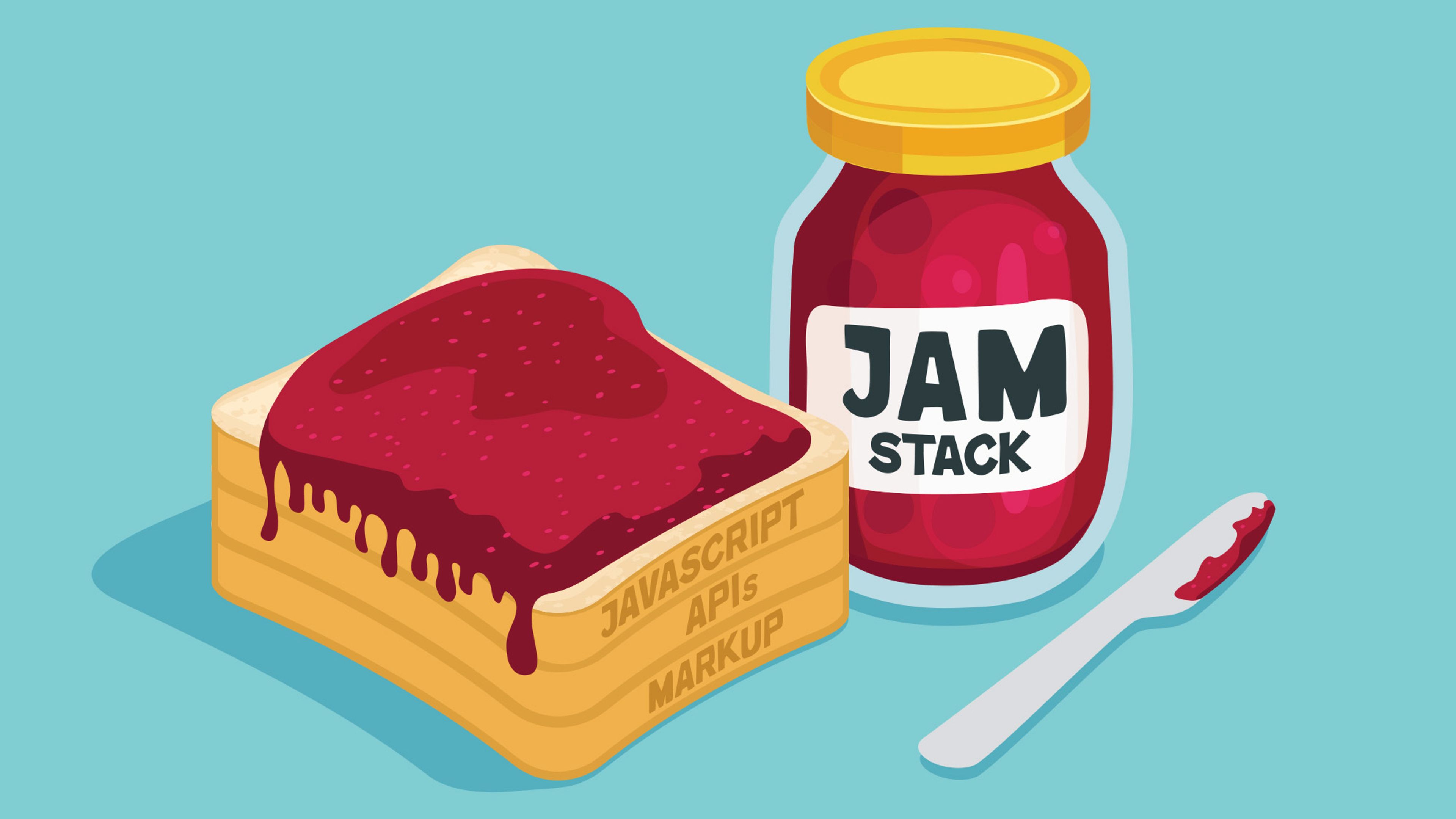 Jar of Jam and a toast