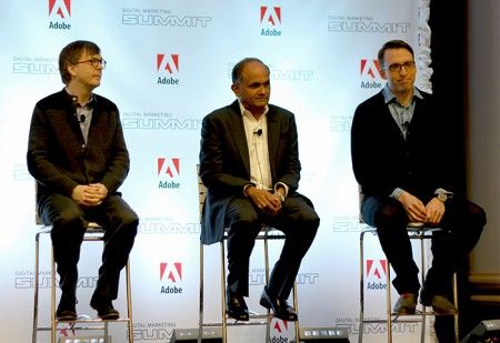 Kevin Lynch, Shantanu Narayen & Brad Rencher