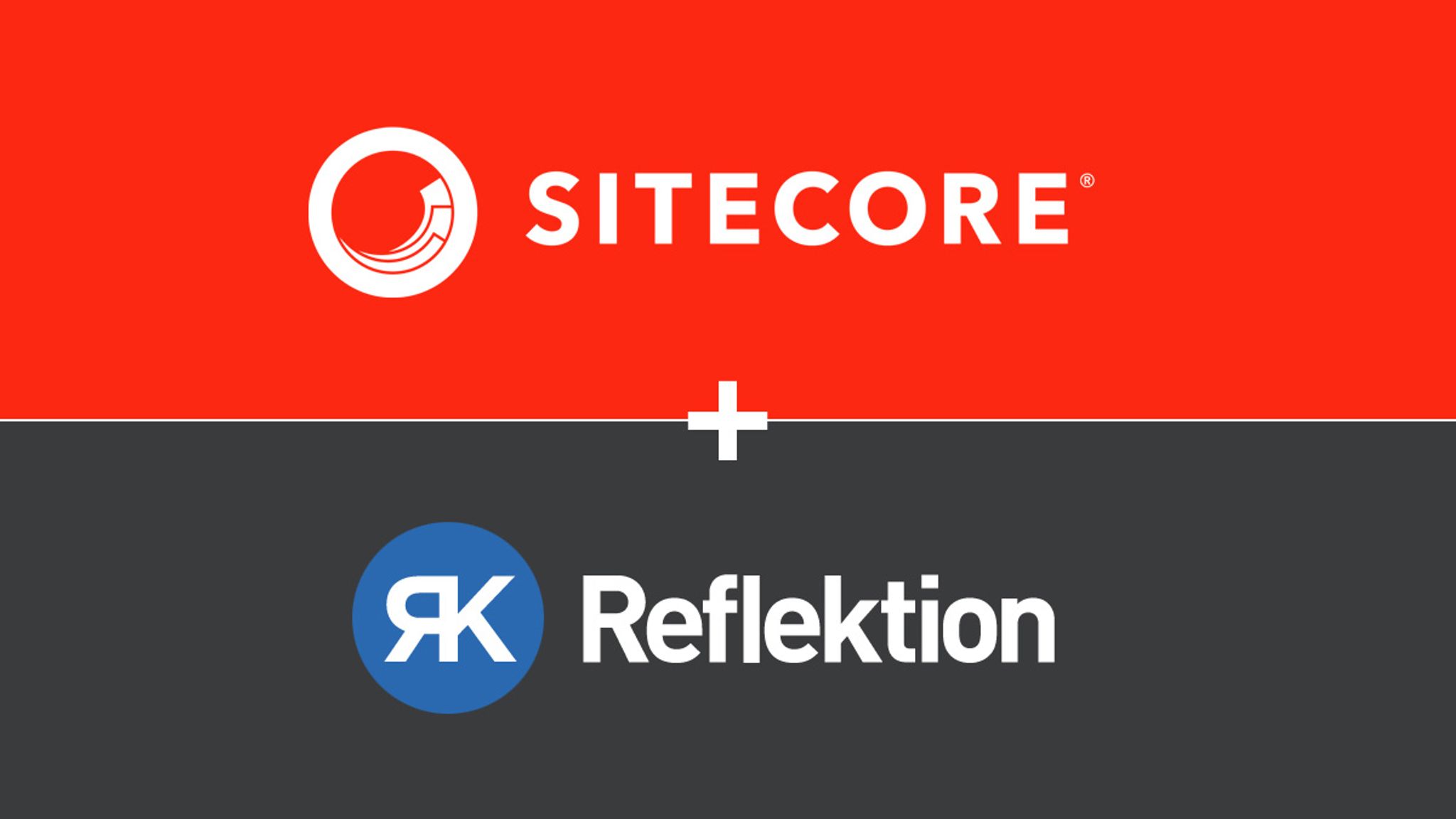 Sitecore and Reflektion logos