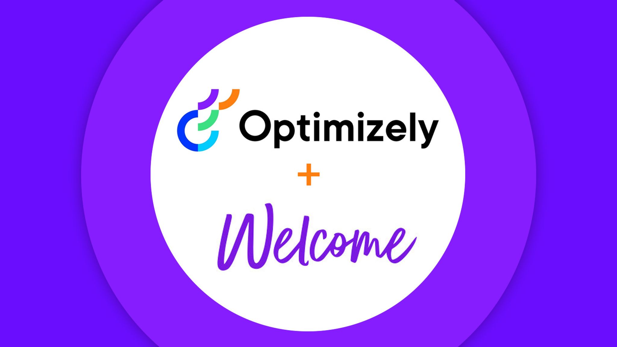 Optimizely and Welcome logos