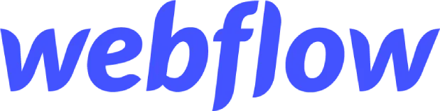 Webflow logo blue
