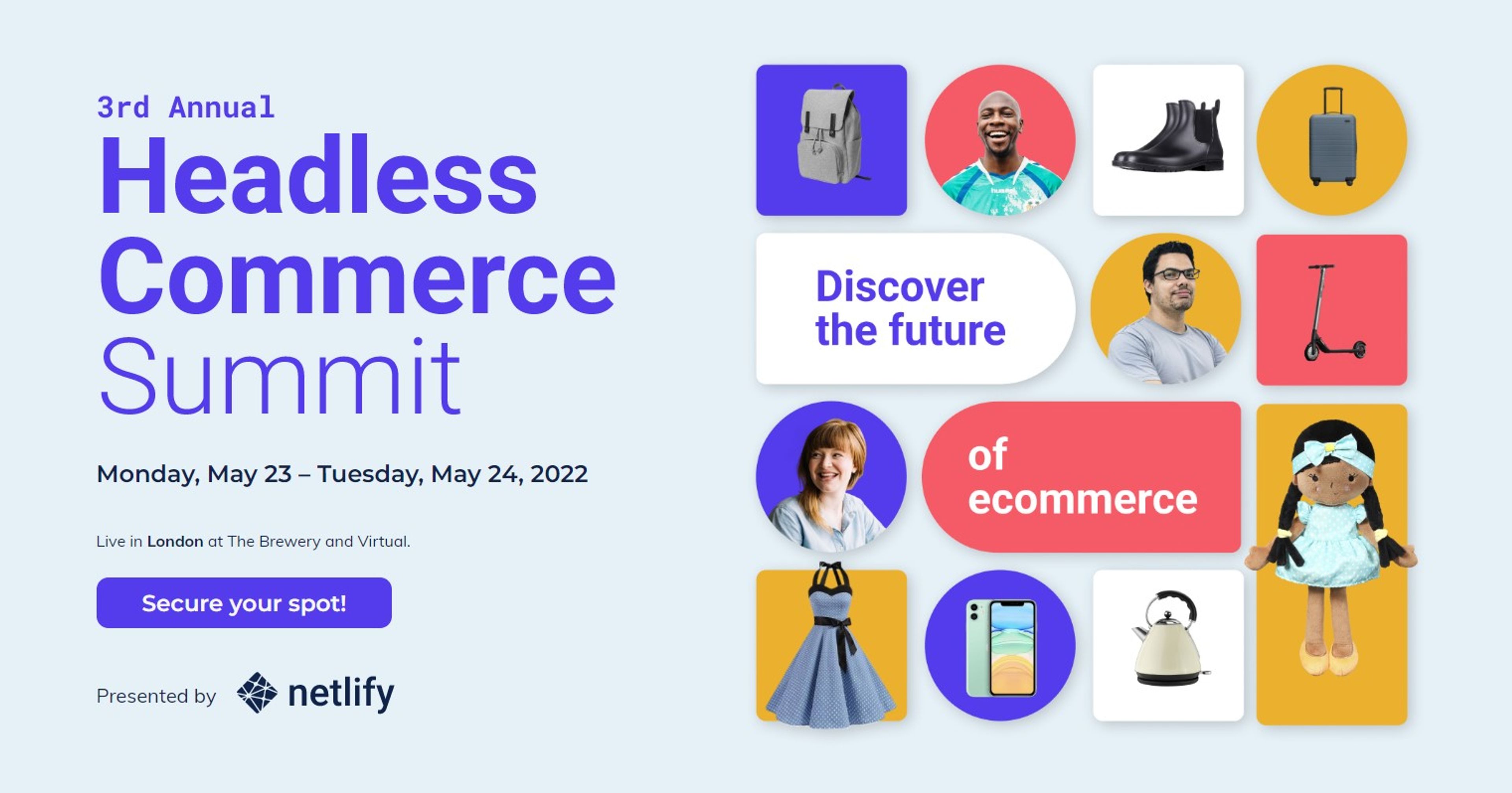 Netlify Headless Commerce Summit featured image