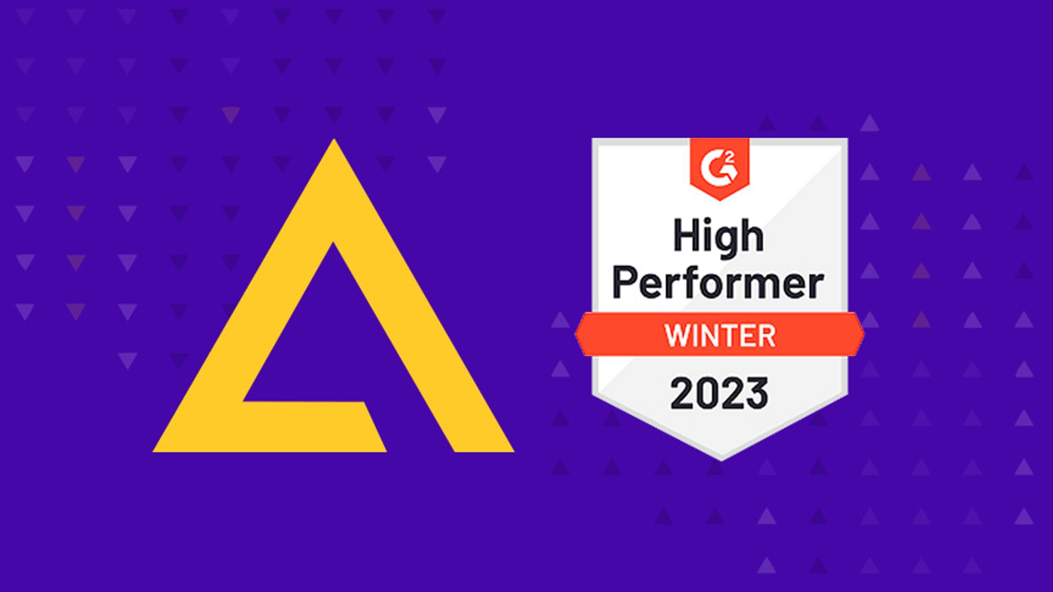 Agility CMS logo and G2 Winter 2023 High Performer badge