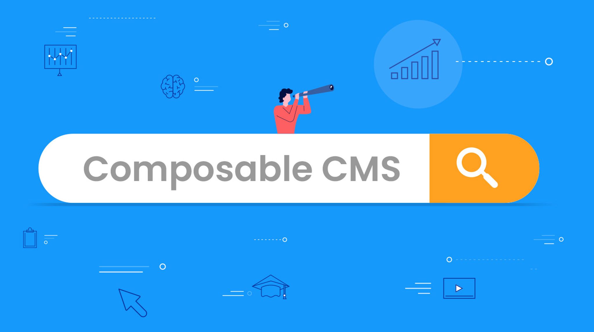 Composable CMS as a keyword search term in Google