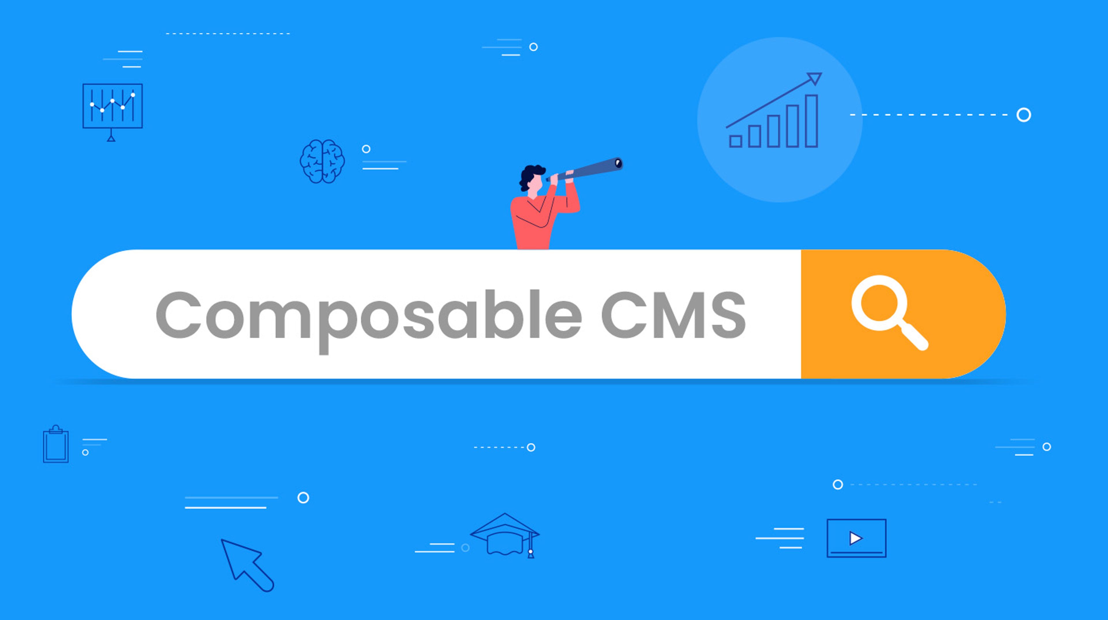Composable CMS as a keyword search term in Google