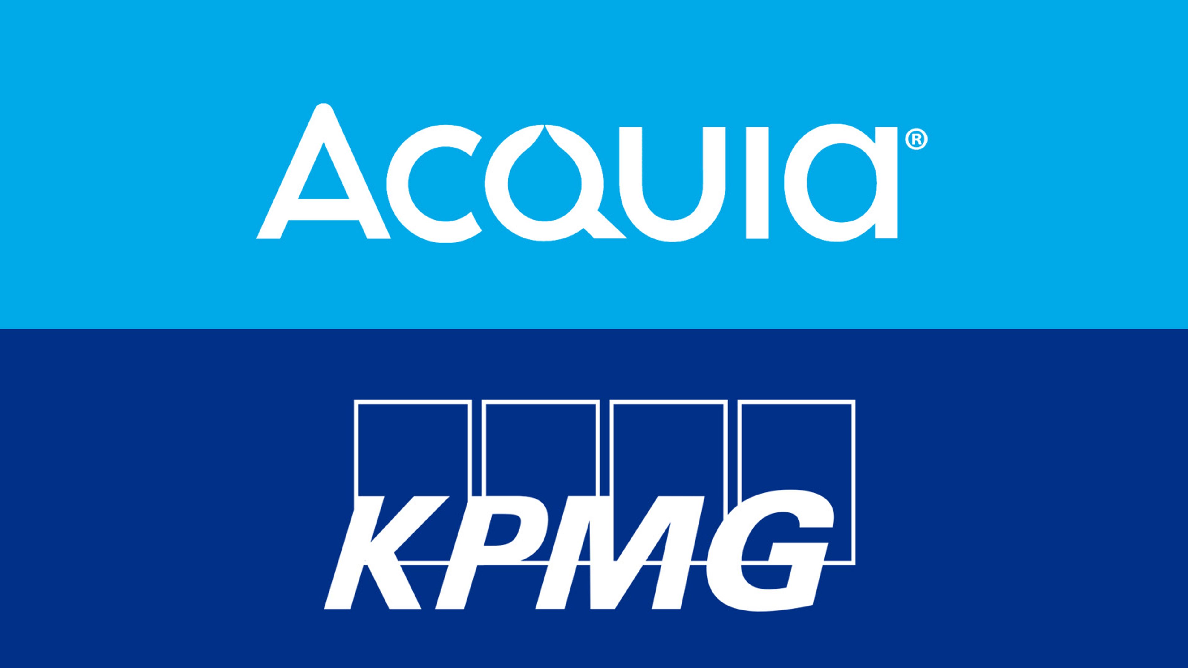 Acquia and KPMG logos