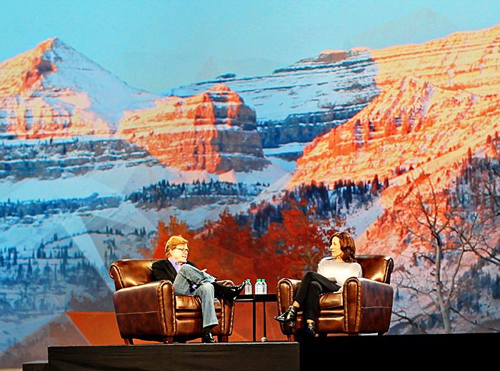 Robert Redford Adobe Summit