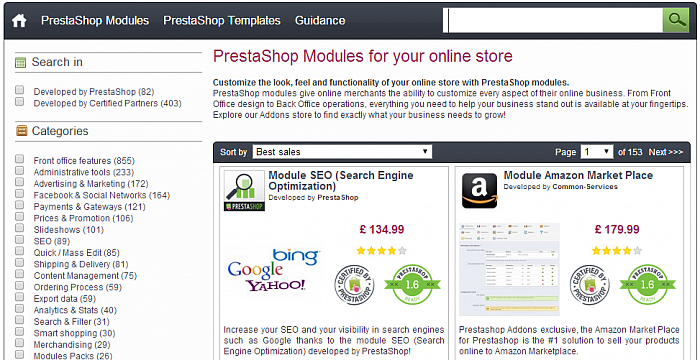 PrestaShop Modules