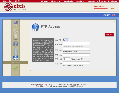 Elxis Content Management System