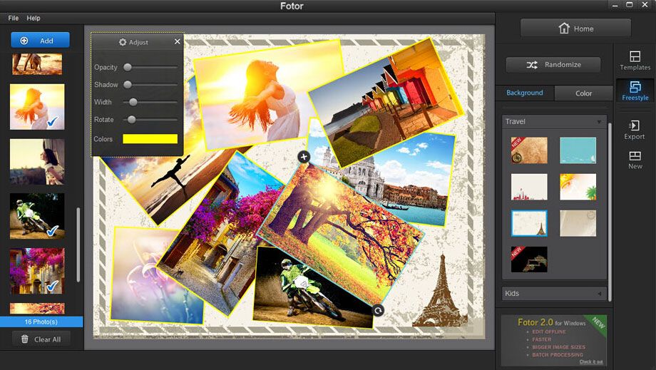 best photo editing software - fotor