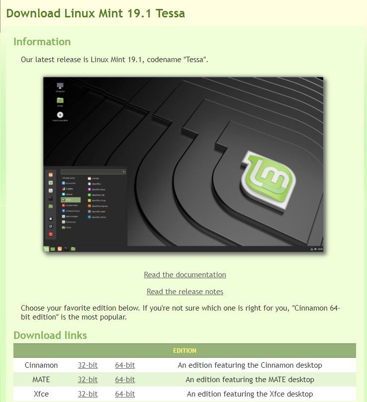 how to install Linux Mint