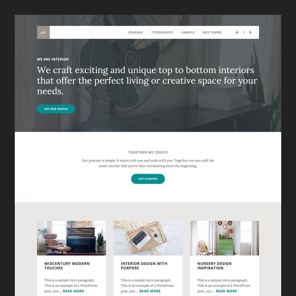StudioPress releases Interior Pro Theme for Genesis Framework | CMS Critic