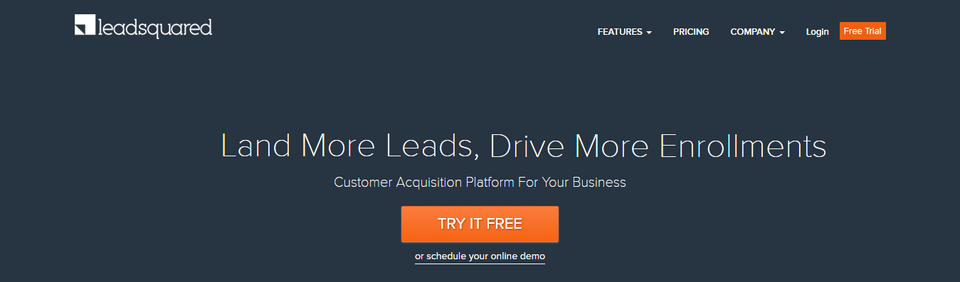 leadsquared landing page builder