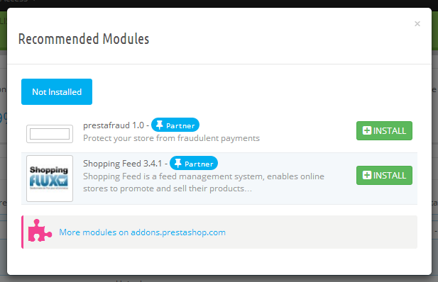 PrestaShop 1.6 Recommended Modules
