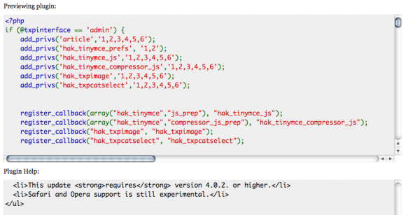 Textpattern Review