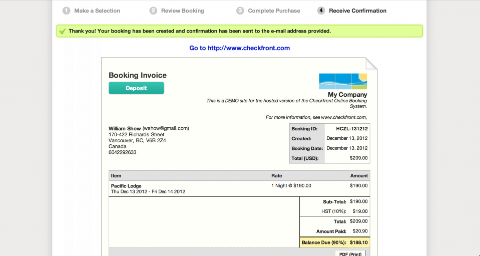 Checkfront Review - Enabling Online Booking on Your Existing Site