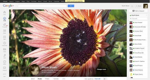  Google+ Profile Cover