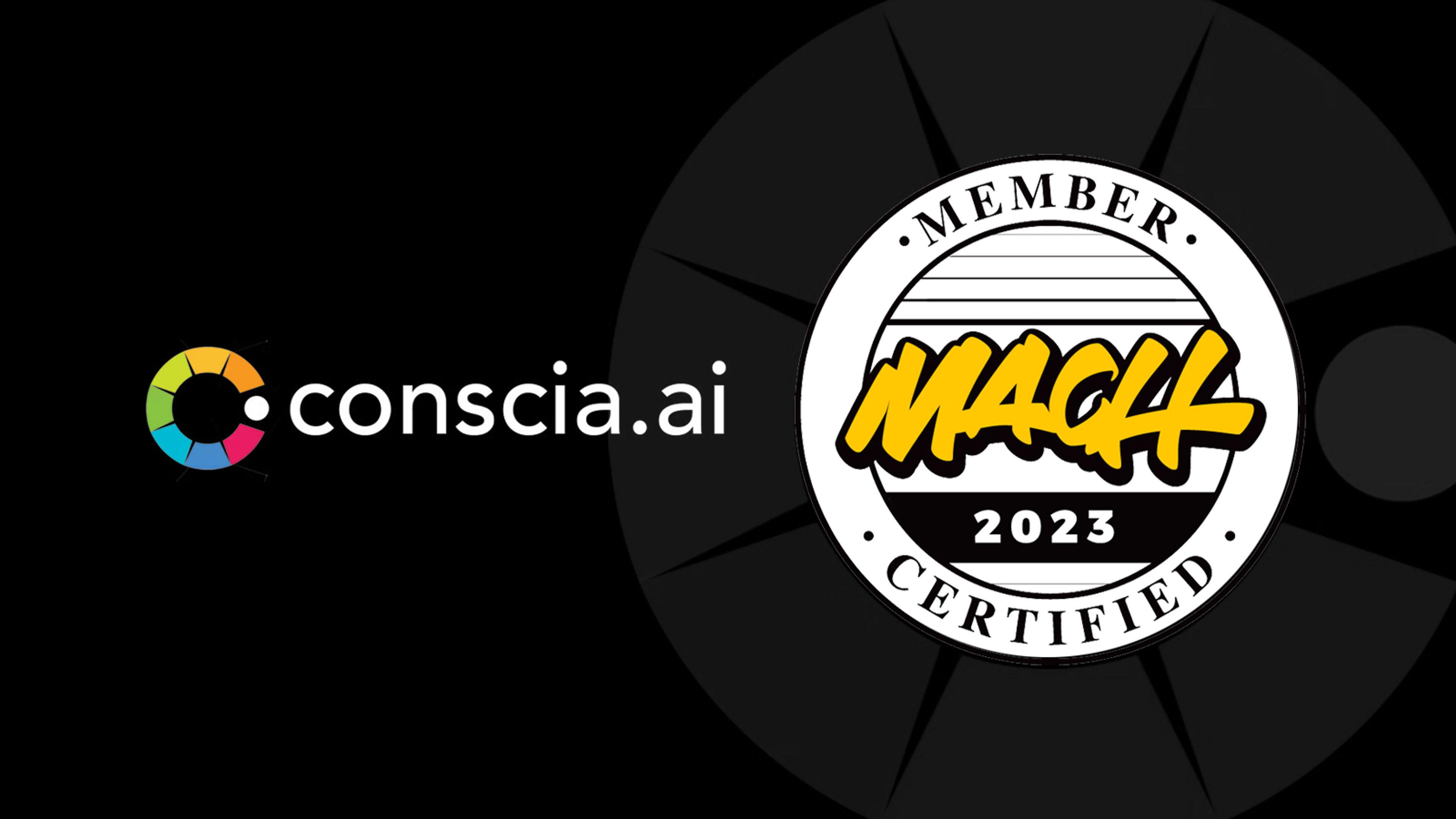 Conscia.ai logo and MACH Certified badge 