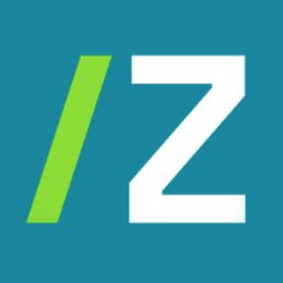 ZenSource logo icon - a slash with the letter Z