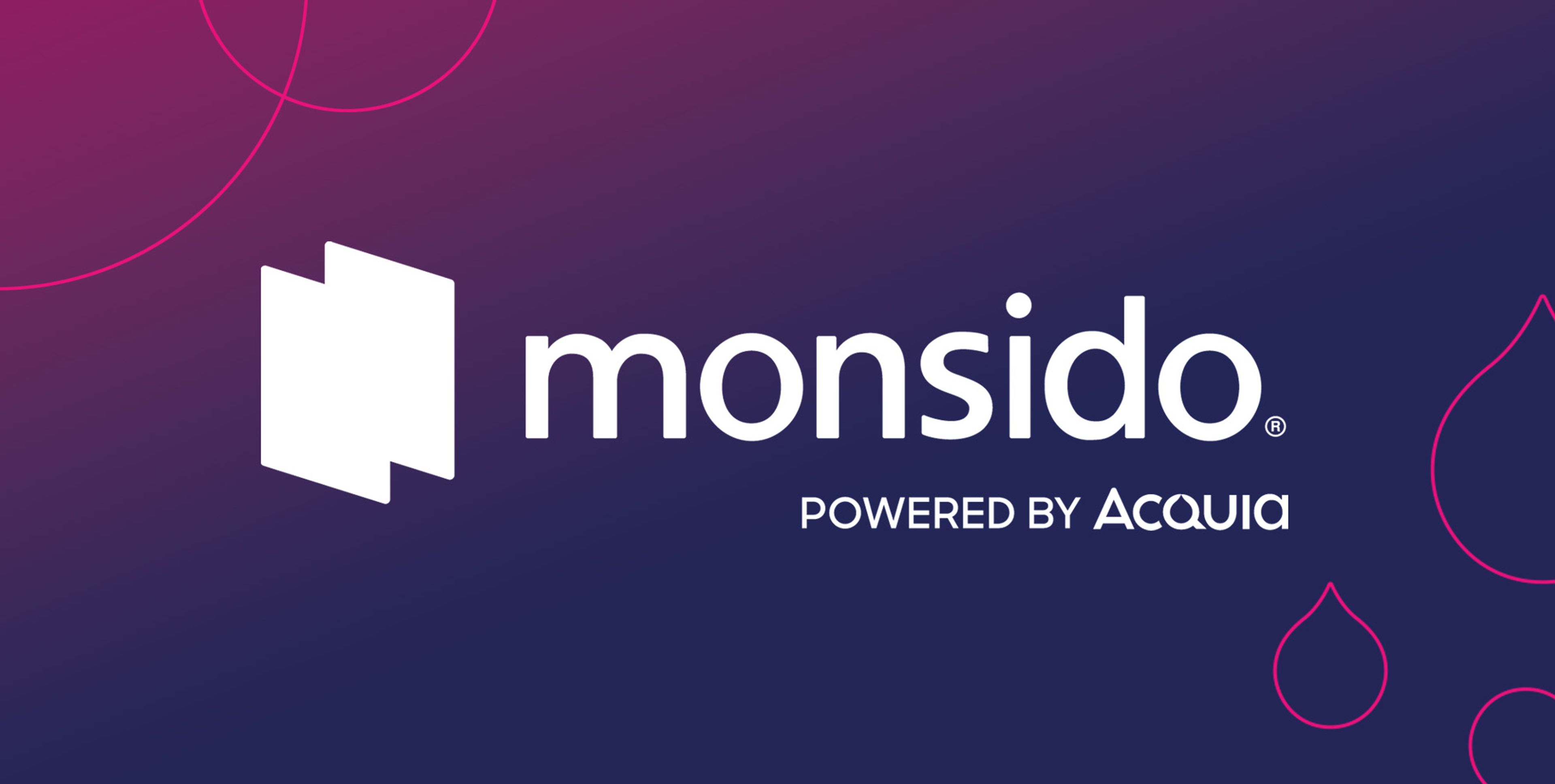 Monsido, Powered by Acquia logo