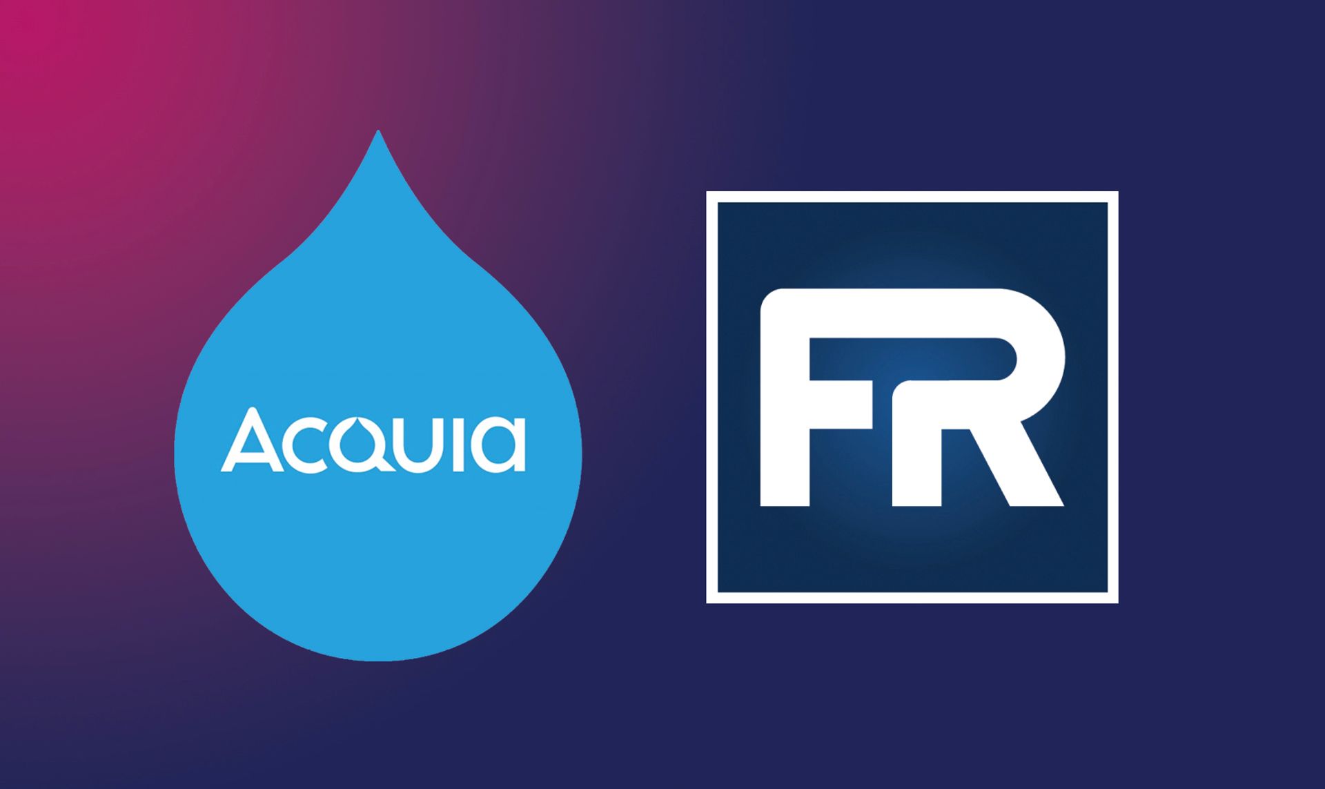 Acquia logo and FedRAMP logo