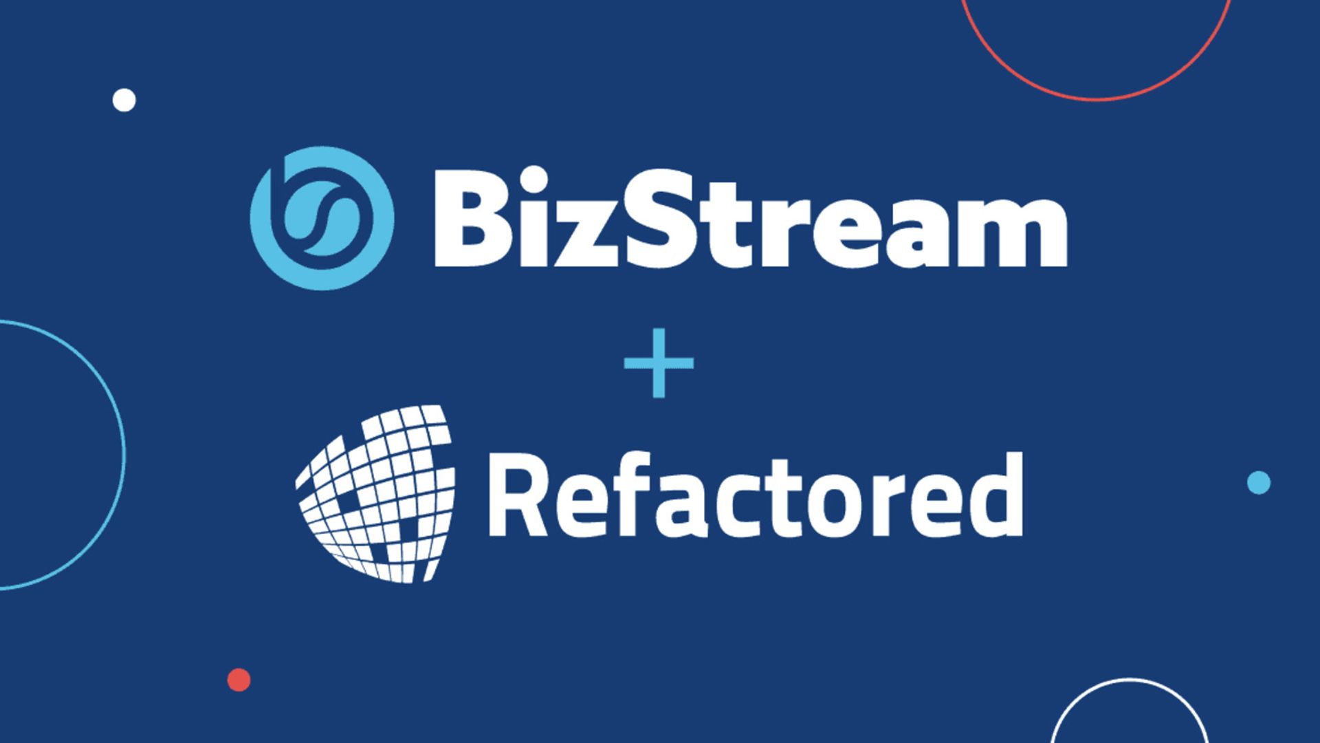 BizStream and Refactored logos