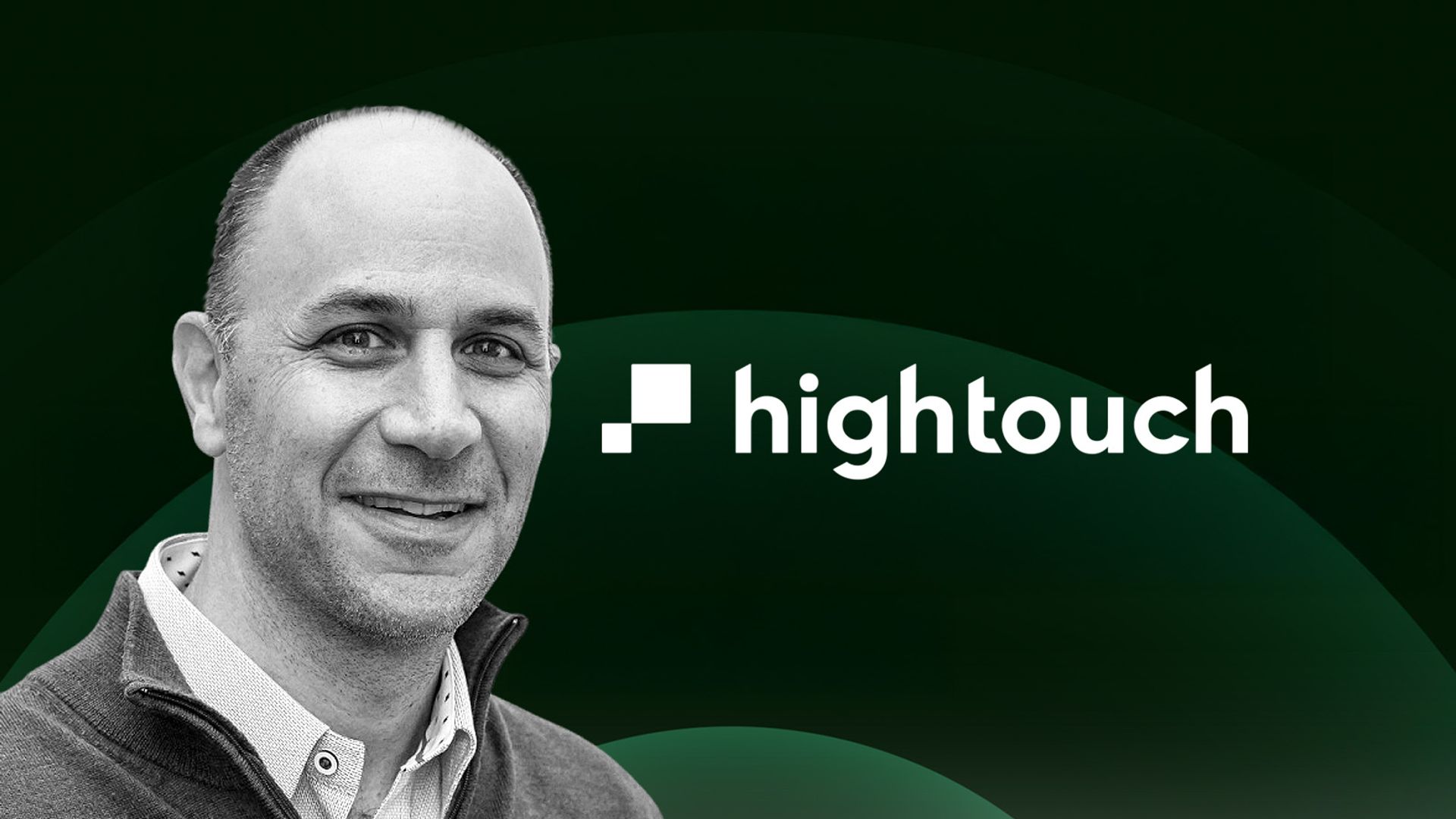 Adam Greco headshot and Hightouch logo