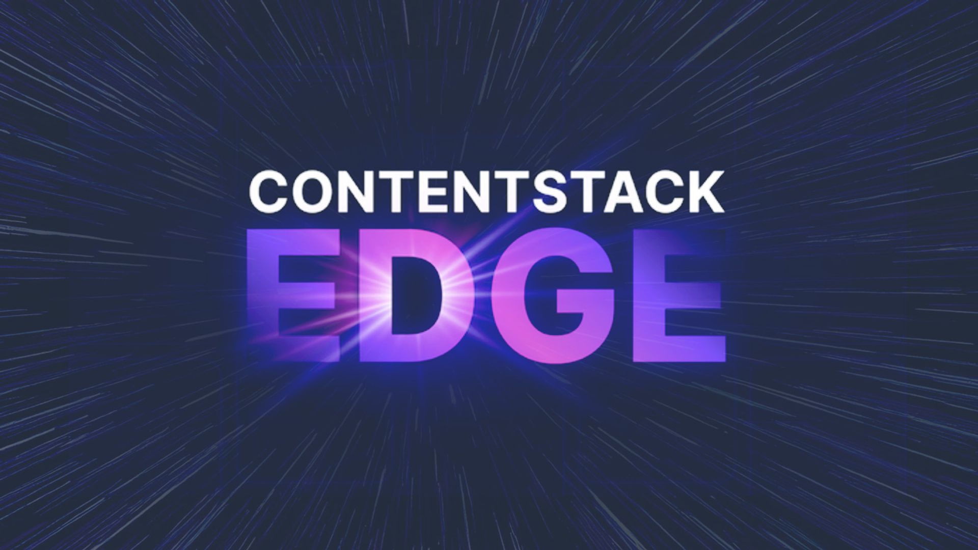 Contentstack EDGE logo