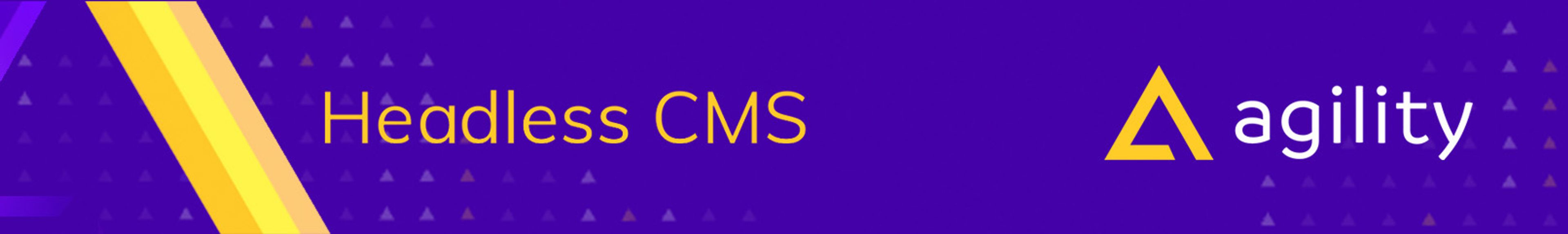 Headless CMS and Agility logo