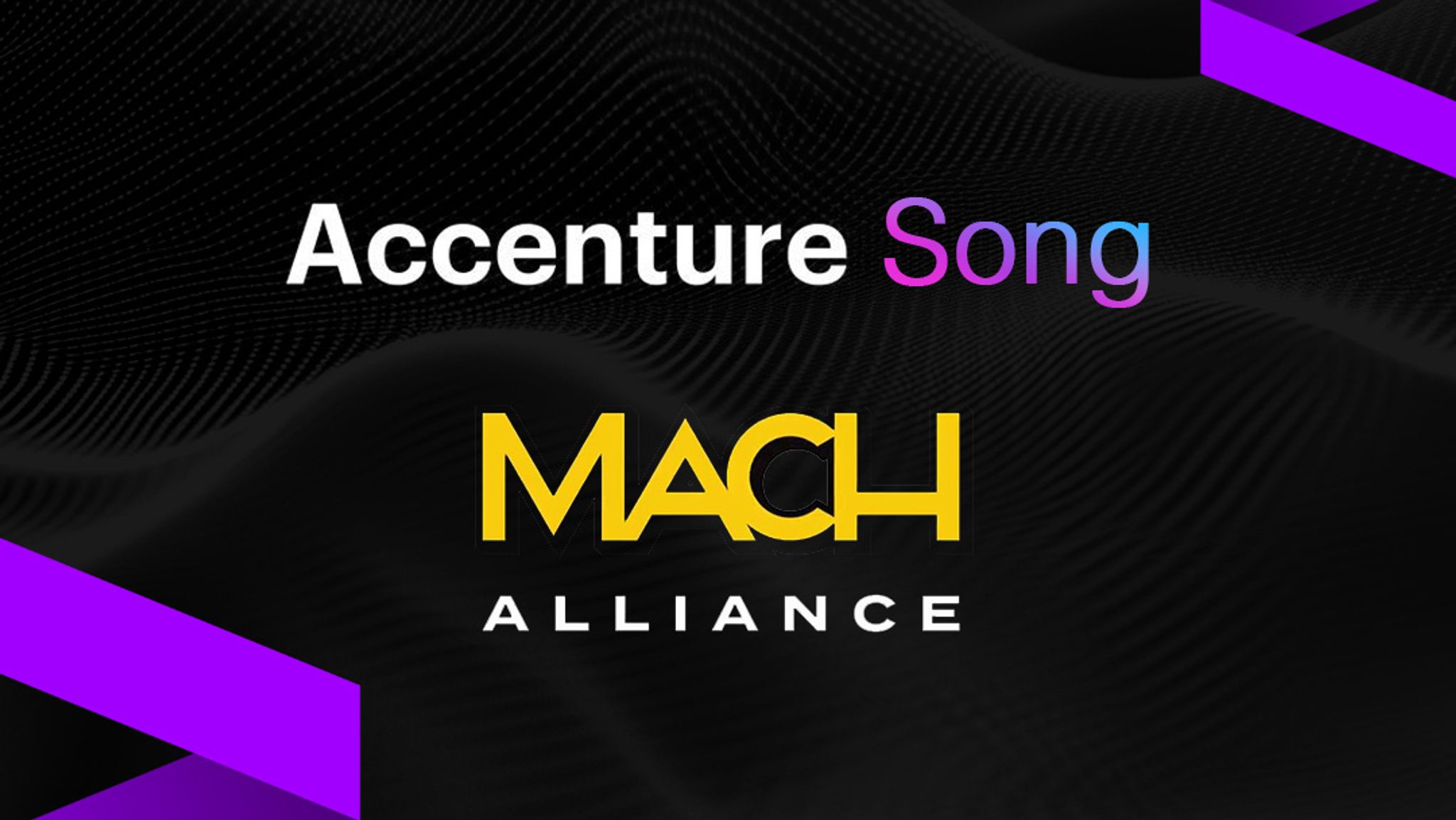 MACH Alliance and Accenture Song logos