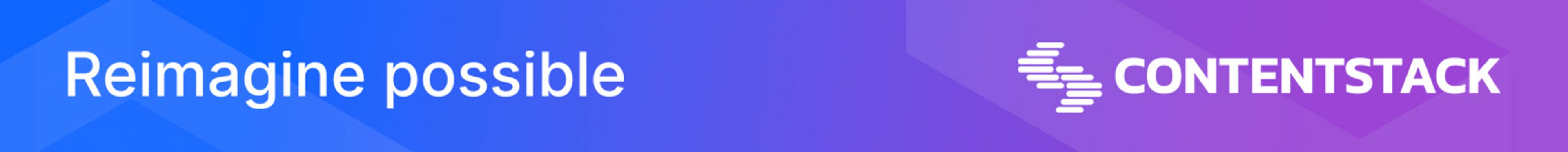Contentstack header