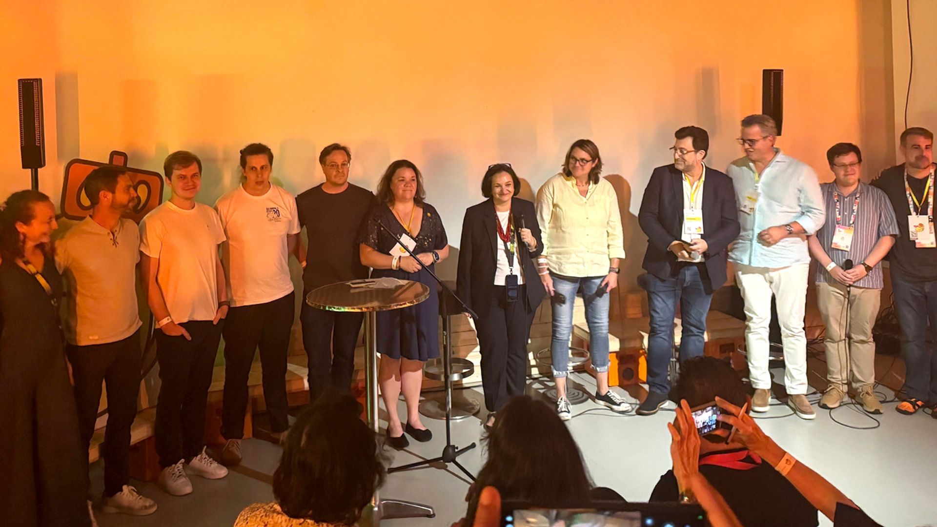 Image of group in Basel announcing FAIR package