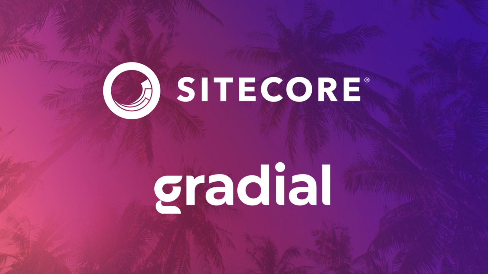 Sitecore and Gradial logos