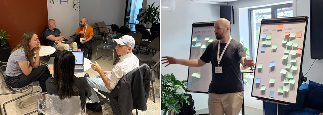 A person in a white hat and a person in a white hat

AI-generated content may be incorrect.