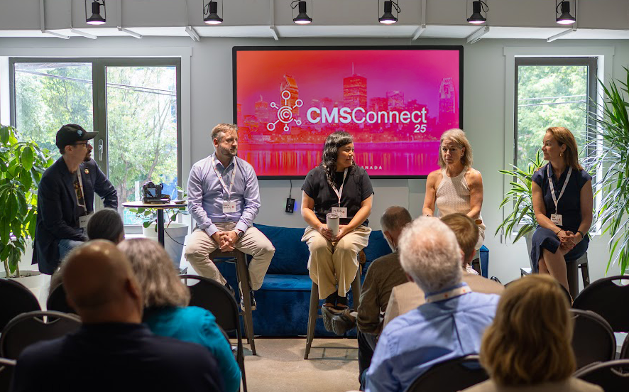 A group of people sitting in chairs in front of a large screen

AI-generated content may be incorrect.