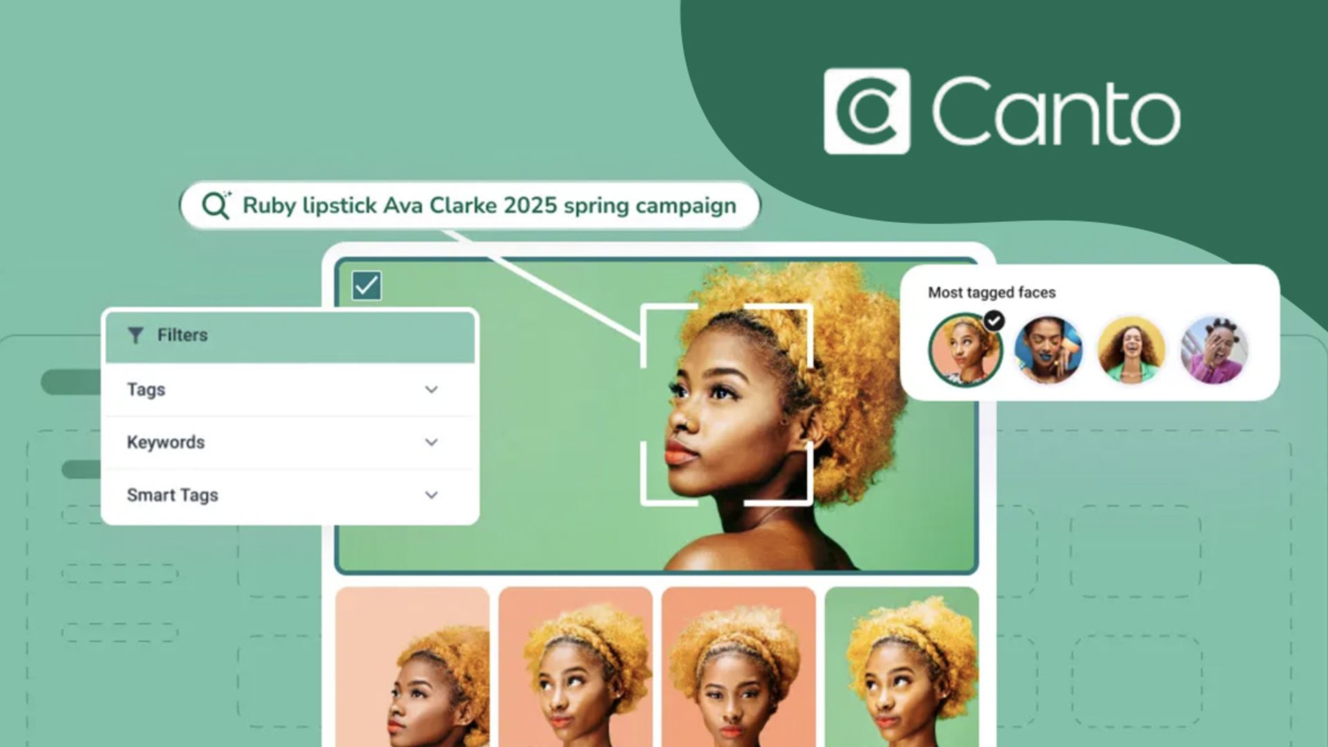 Canto logo and screenshot