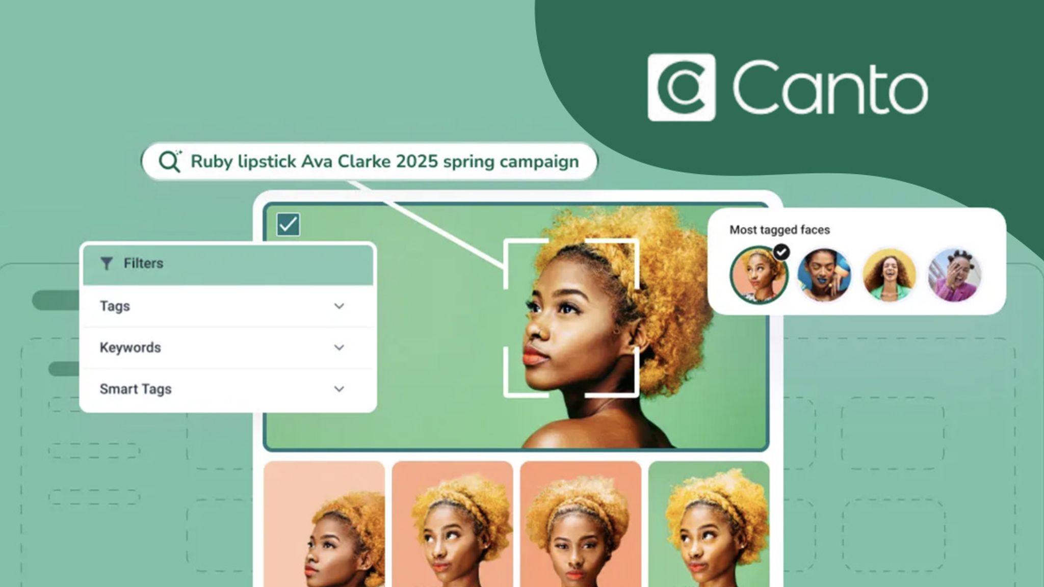 Canto logo and screenshot