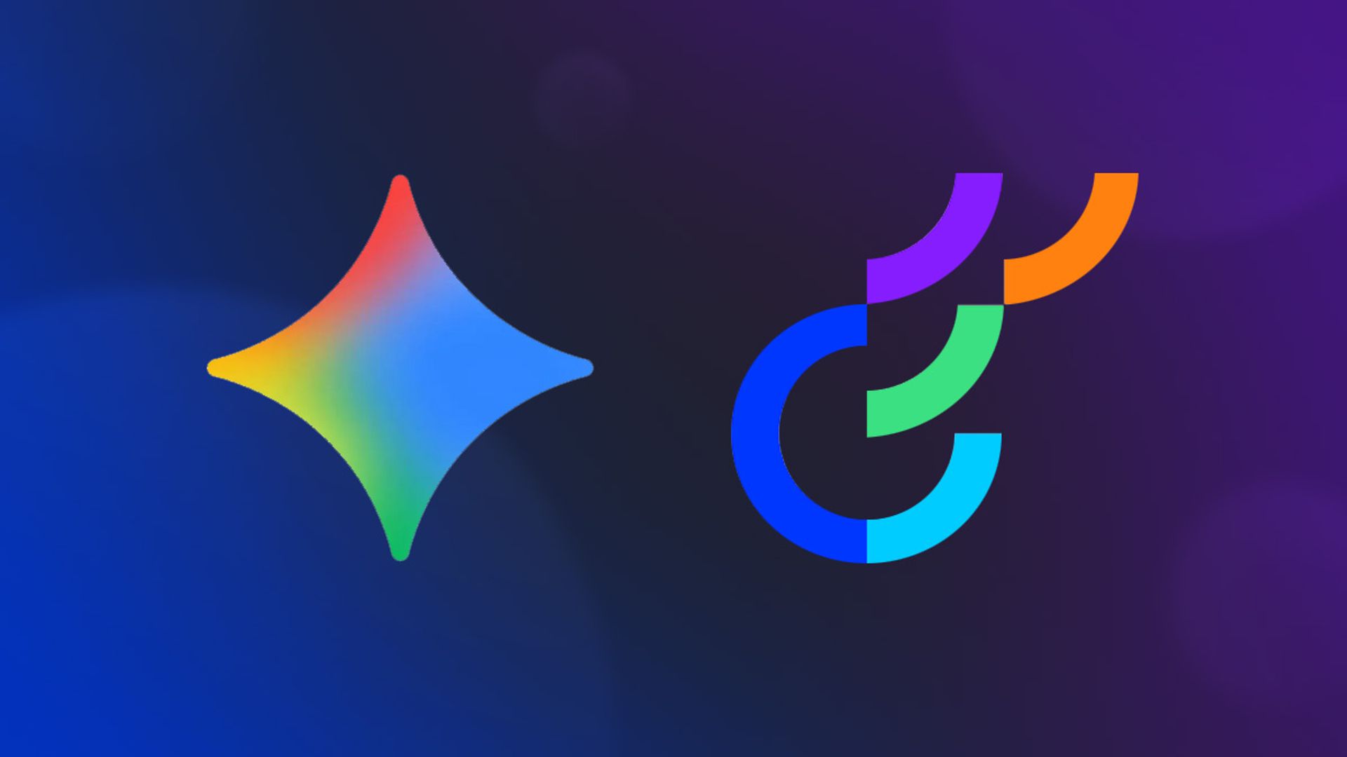 Google Gemini and Optimizely logo icons