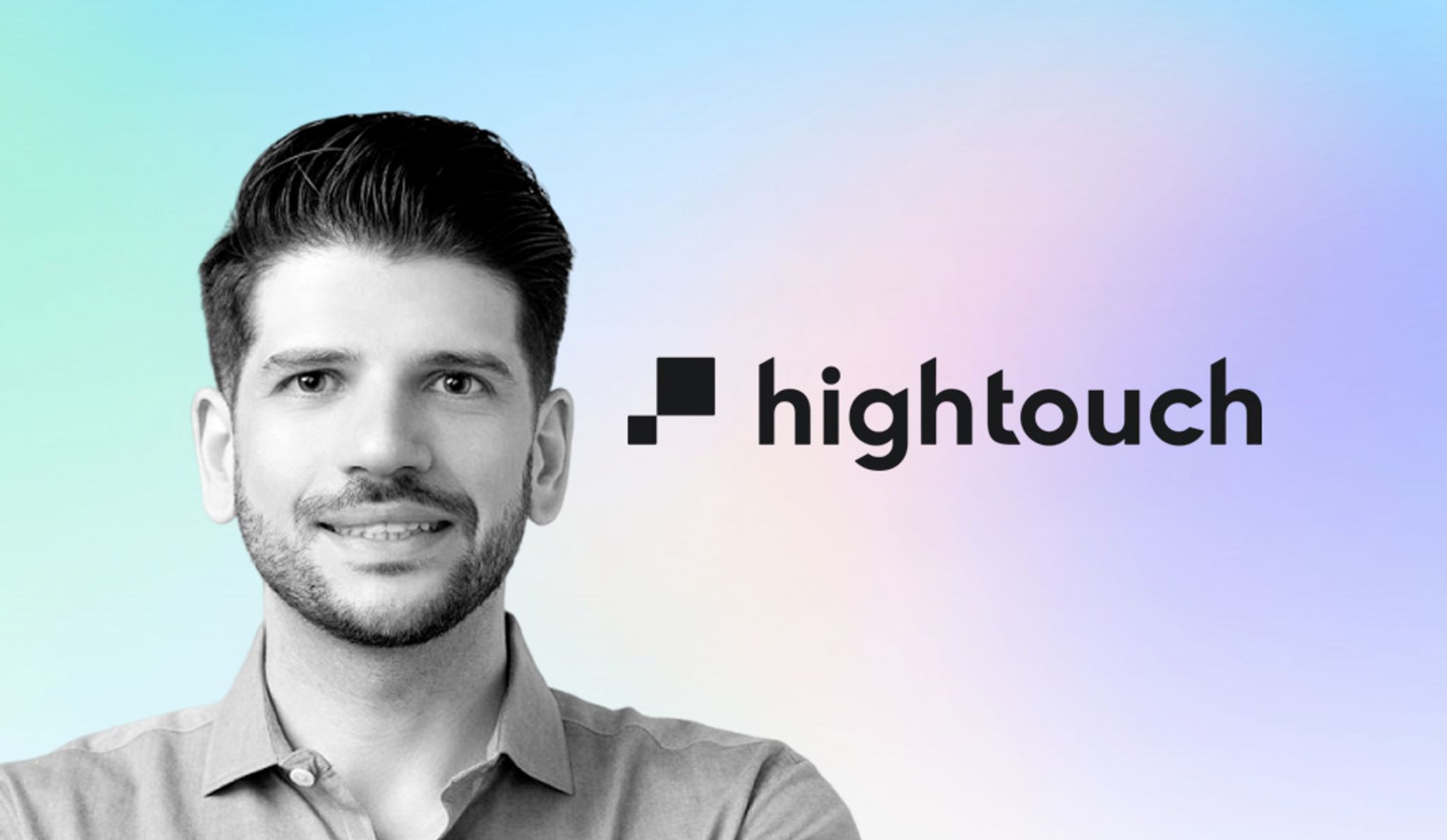 Brian Kotlyar headshot and Hightouch logo