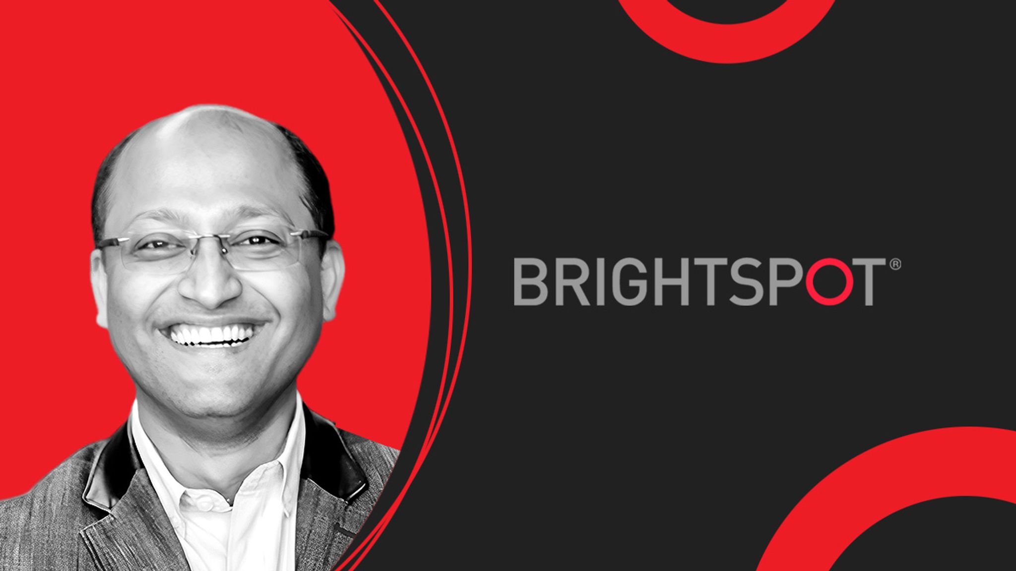 Ravi Singh headshot and Brightspot logo