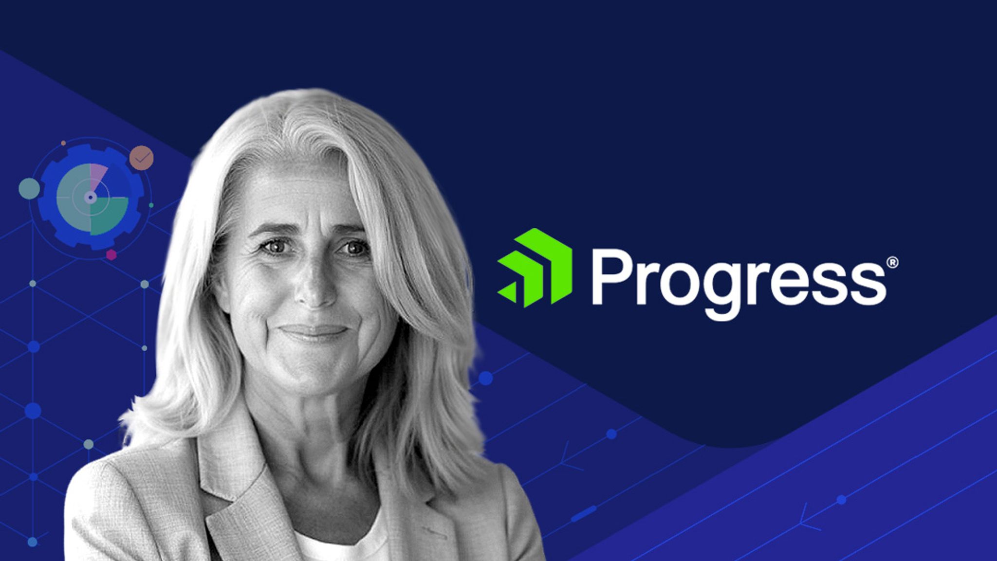 Sata Faatz headshot and Progress logo