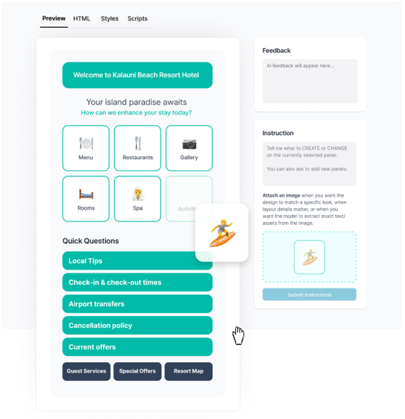 A screenshot of a hotel

AI-generated content may be incorrect.