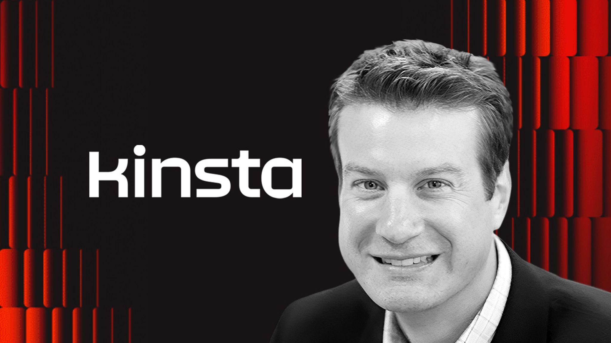 Kinsta logo and Matt Reid headshot