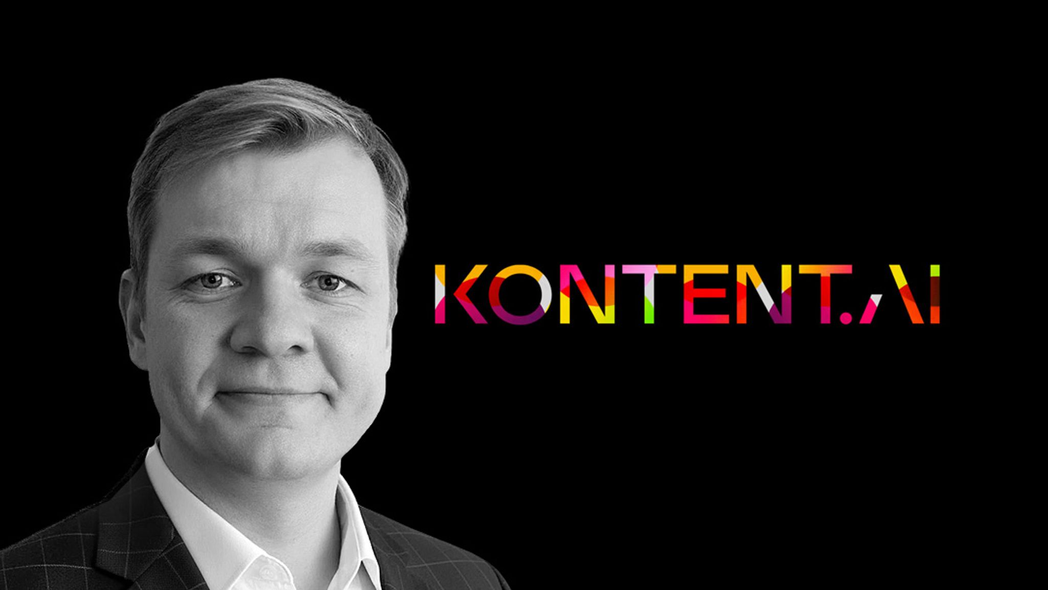 Martin Michalik headshot and Kontent.ai logo